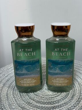 BBW At The Beach Body Wash Set of 2 NWT